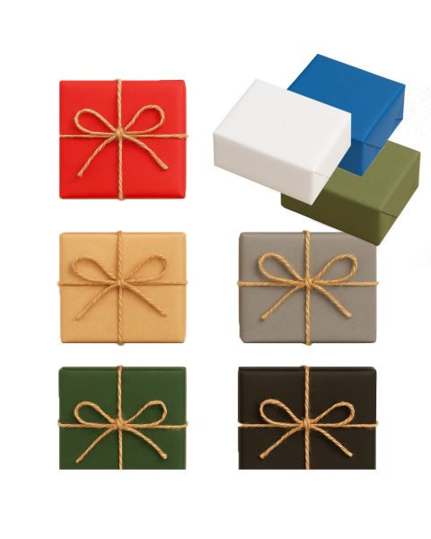 Gavepapir B 70 cm x 100 mtr. Kraftpapir - Ensfarvet - kraftpapir