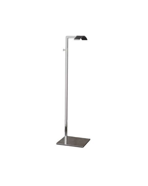 Taskedisplay - højdejusterbar H44-73 cm. Krom
