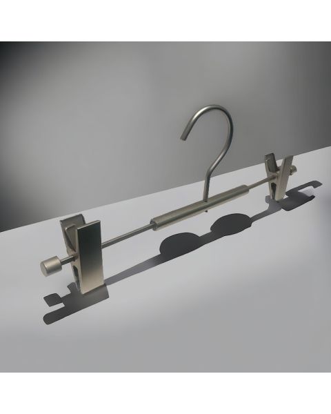 Klemmebøjle, satinkrom, 30 cm