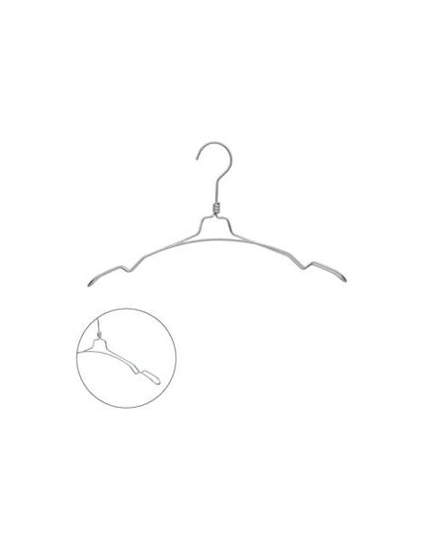 Aluminiumbøjle, kraftig, med hak, 42 cm