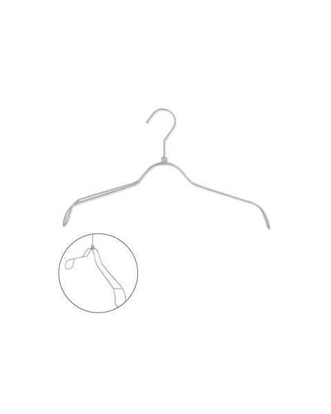 Aluminiumbøjle, junior, kraftig, med drejelig krog, 3 mm tråd, 38 cm