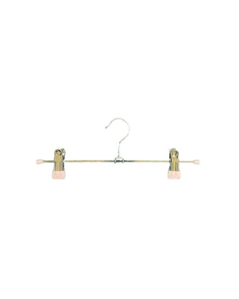 Klemmebøjle metal (B 30 cm.) - 100 stk. Hvid. Buksebøjle