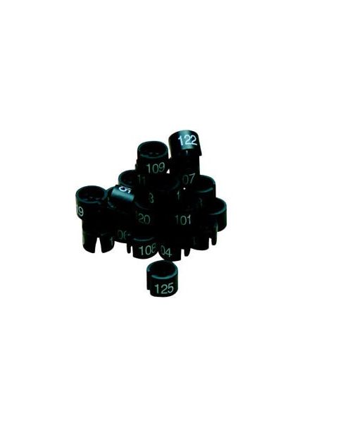 Mini brikker interval - Sort. Vælg størrelse