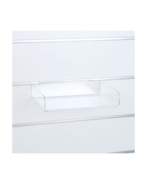 Akrylboks 26,5 x 17,5 x H4,5 cm. Til rillepanel