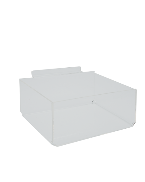 Akrylboks 20,5 x 15,5 x H8,5 cm. Til rillepanel