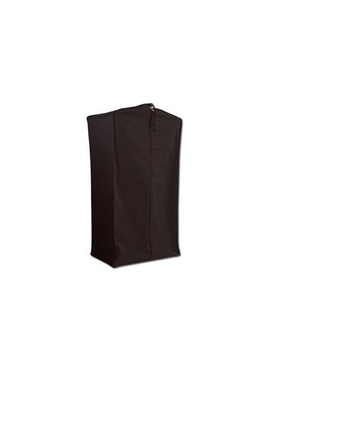 Kollektionspose, med snørrelukke, bomuld, sort, B48 x D28 x H80 cm
