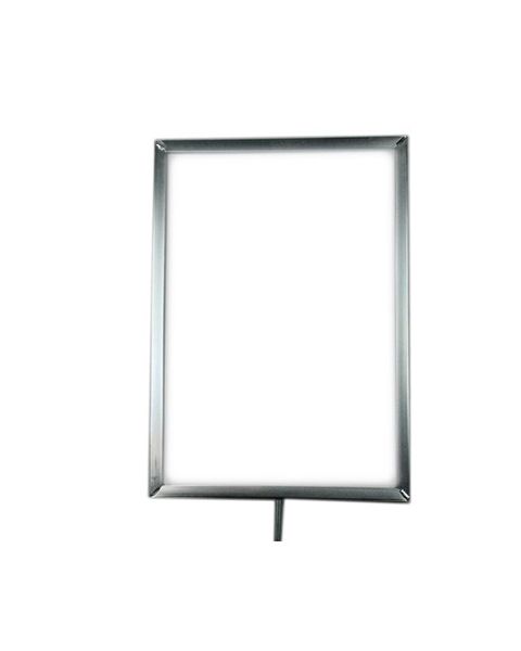 Skilteramme, A3, metal, galvaniseret