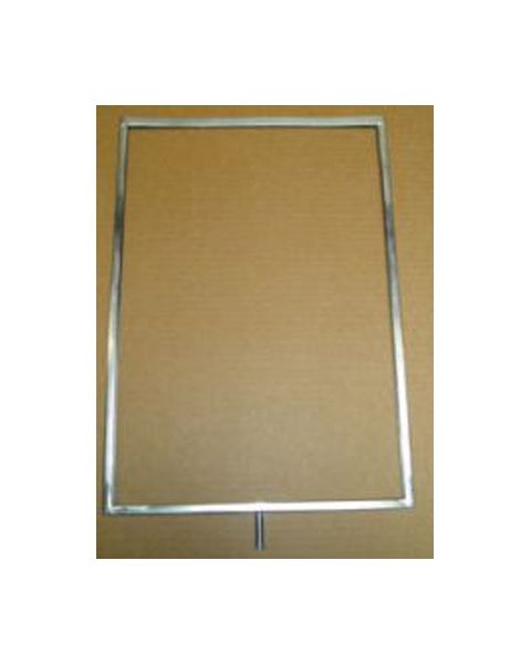 Skilteramme, A3, metal, galvaniseret