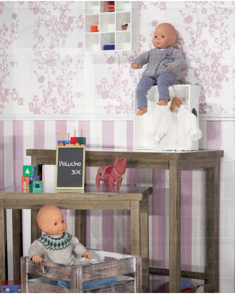 Baby Mannequin. H 60 cm. Lys hudfarvet
