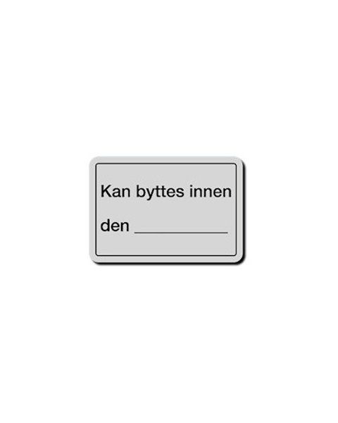Byttemerker - 1.000 stk.