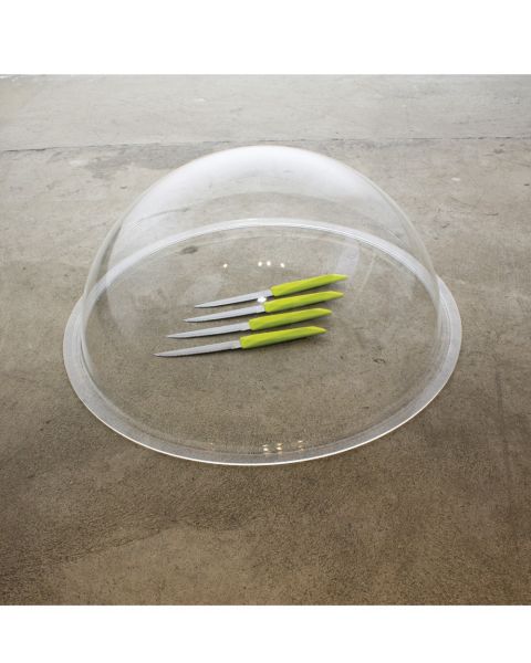 Akryl kuppel, til merchandiser, Ø55 cm