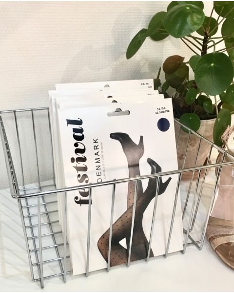 Trådkurv, krom 30 x 30 x H15