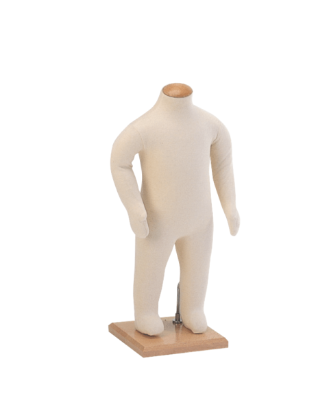 Leddelt mannequin, 6 mdr. Børnegine