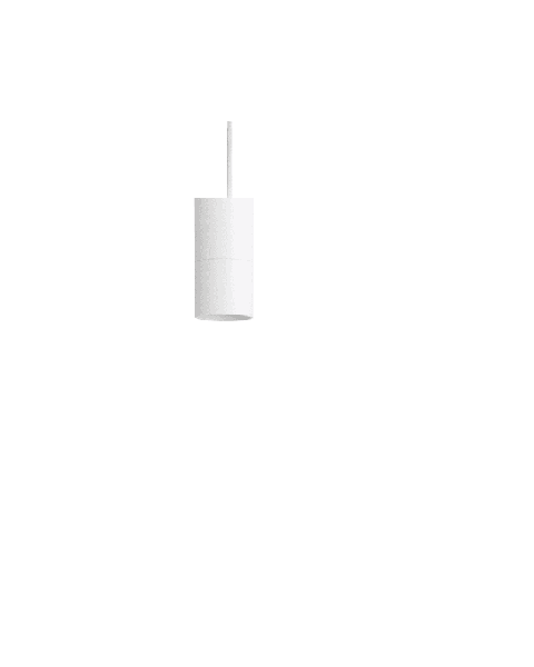 Rørpendel, m/ indbygget LED-lyskilde, Ø8, H13, hvid, 10W, 3000 Kelvin, 1100 lumen