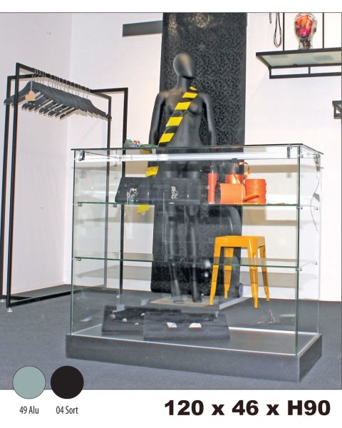 Vitrine - Disk - Toscana 3. B 102 x D 46 x H 90 cm.