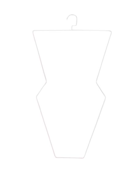 Lingeri / badetøjsbøjle - Hvid