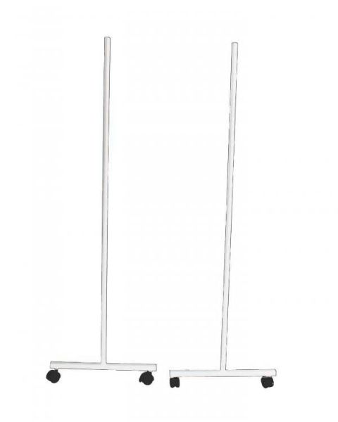 Stel t/ gitter - hvid