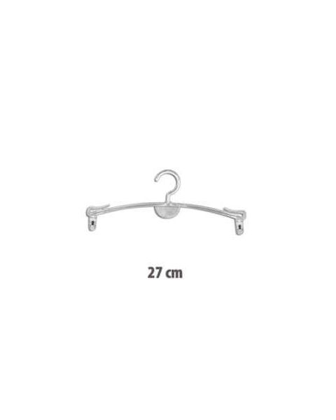 Bikini- & lingeribøjle, med lille klemme og krog til strop, klar, 27 cm