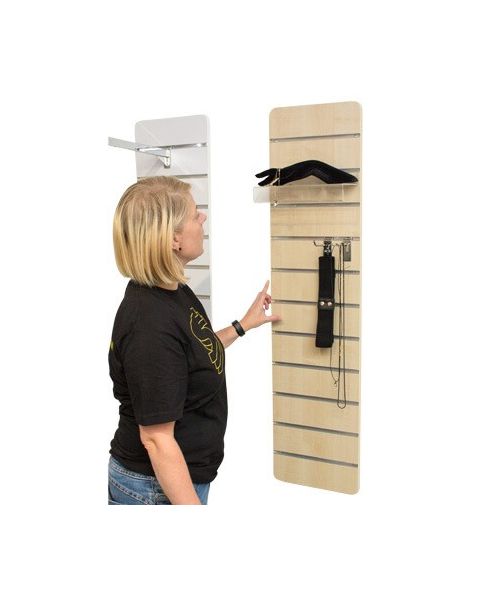 Rillepanel - Accessory. 30 x 120 cm. Vælg mellem ahorn eller hvid.