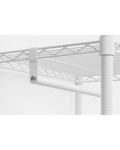 Bøjlestang - TUBO - hvid