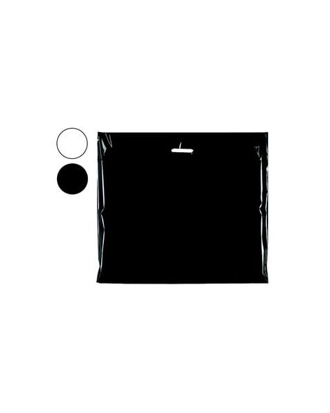 Plastpose - Ekstra stor 70 x H 70 cm.  Sort eller hvid