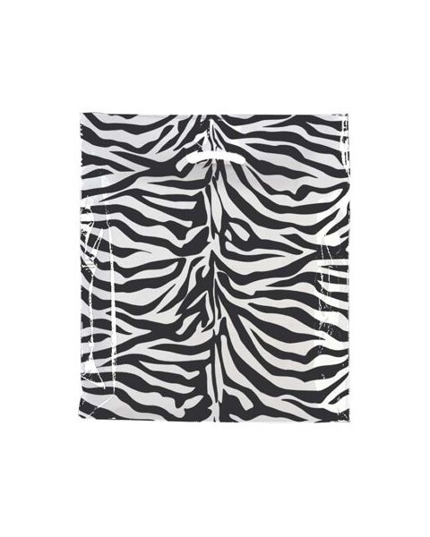 Plastposer m/ tryk - Leopard eller Zebra - Lille H 30 cm. 100 stk. Vælg tryk