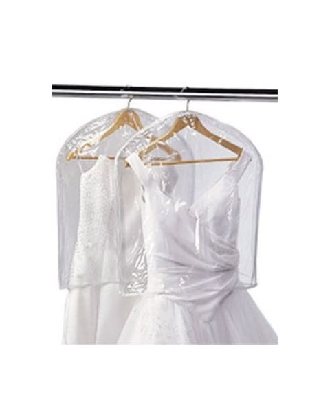 Skuldercover t/ bøjle, klar plast., pk. med 50 stk., B55 x H55 cm.