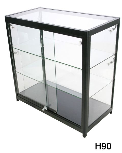 Vitrine H90 - sort - Verona