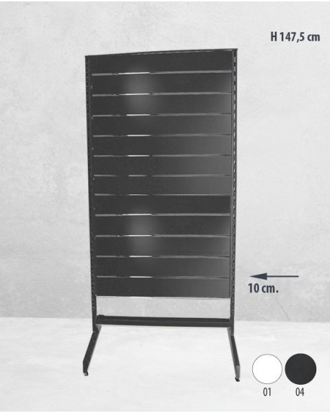 Panelgondol enkeltsidet - 67 x H147 cm.