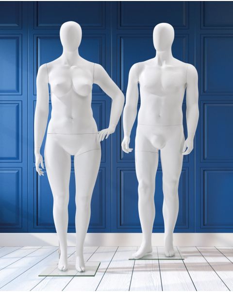 XL Herremannequin m/ hoved