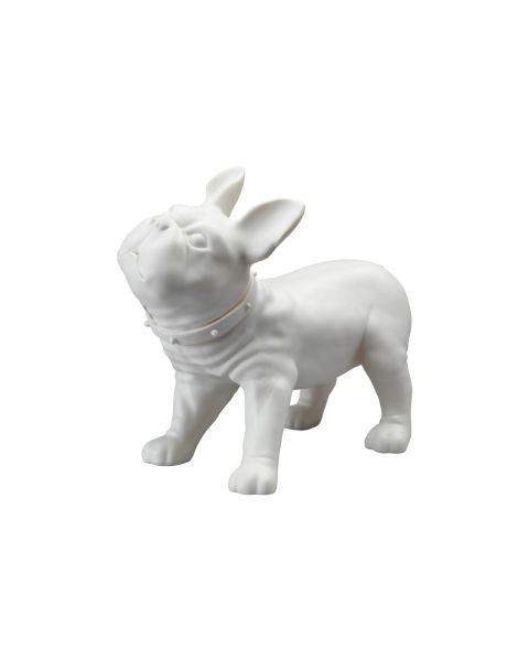 Fransk bulldog, Liva - hvid. Hunde mannquin