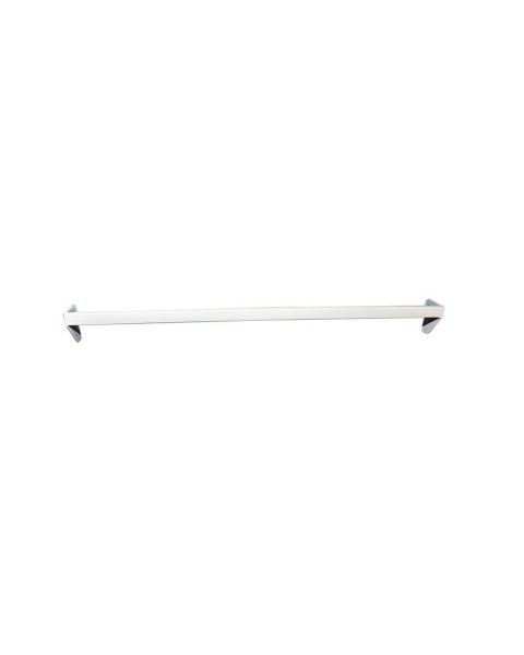 Dekostang (61,5 cm.) - t/ 12 mm. - Hvid