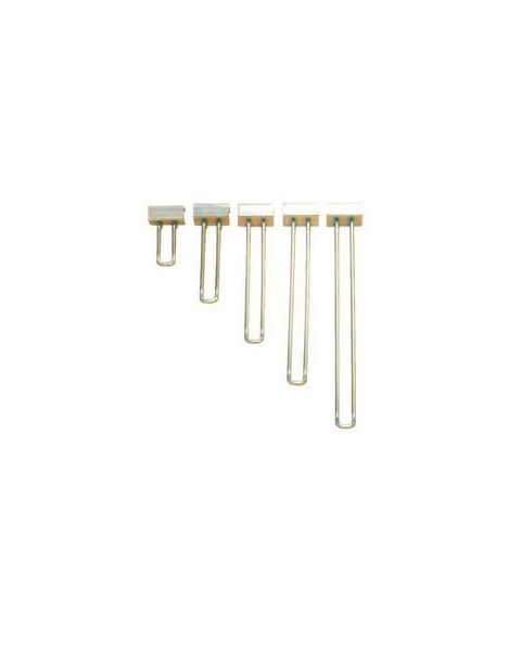 Varekrog, Euro - dobbelt - 12 mm. - Galvaniseret. 2 sortering