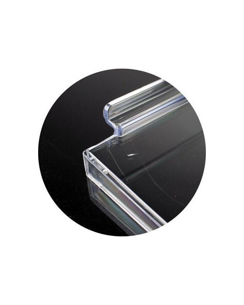 Akryl hylde (40 x 24 cm.) t/ rillepanel