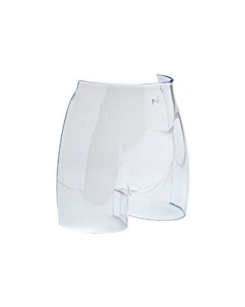 Trussedisplay, dame, klar akryl (Serie 6000)