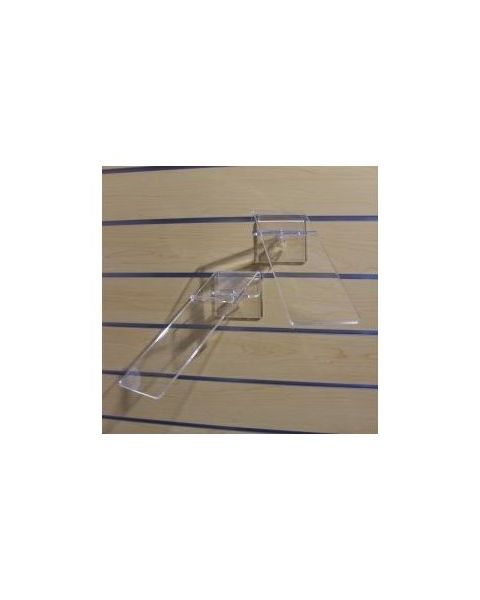 Skodisplay - skrå t/ rillepanel. Akryl