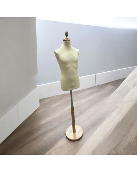 Eurogine Barn 10/12 år med rund fod i ask og top i ask.