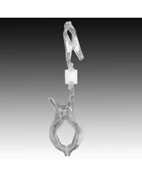 Clear Grip, stor, med lille klemme