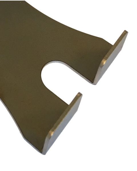 Cykelholder t/ rillepanel. B 8 x D 12 x H 10 cm.