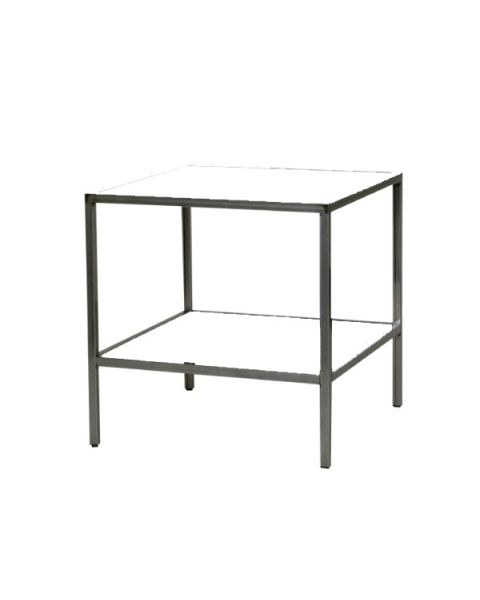 Luton 1 - Titan stel - Salgs- / oplægsbord. 80 x 80 x H84 cm. Vælg bordplade