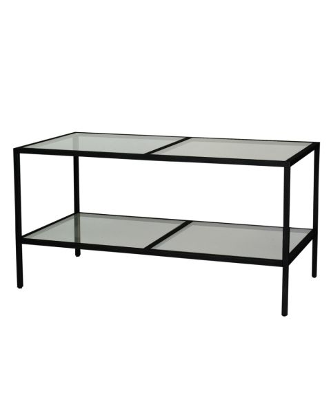 Luton 2 - Sort stel - Salgs- / oplægsbord. 160 x 80 x H84 cm. Vælg bordplade