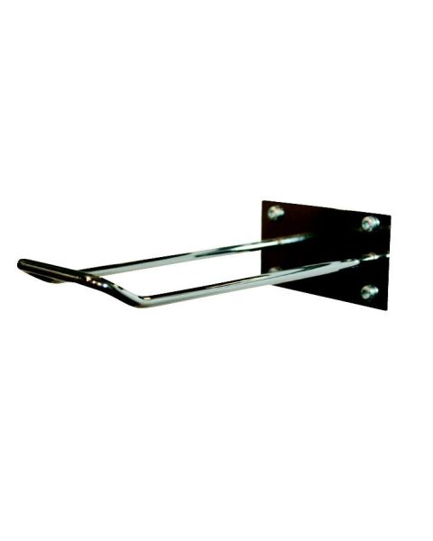 Bæreposeholder til disk eller væg, krom, 15 cm