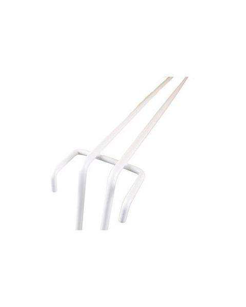 Varekrog, dobbelt - 10 cm. t/ gitter. Hvid