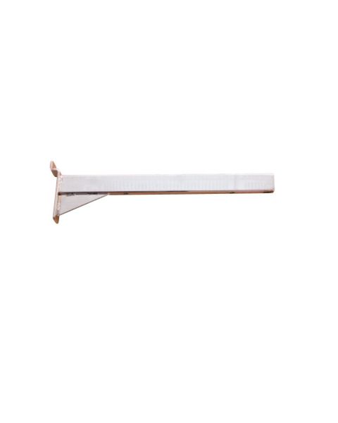 Lige hyldeknægt (25 cm) - t/ rillepanel.