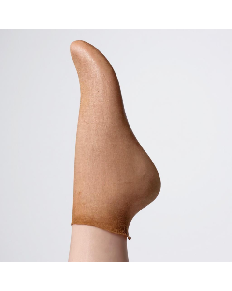 Engangsstrømper, æske med 144 stk., beige