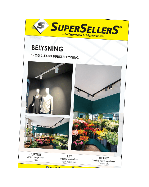 Katalog med belysning