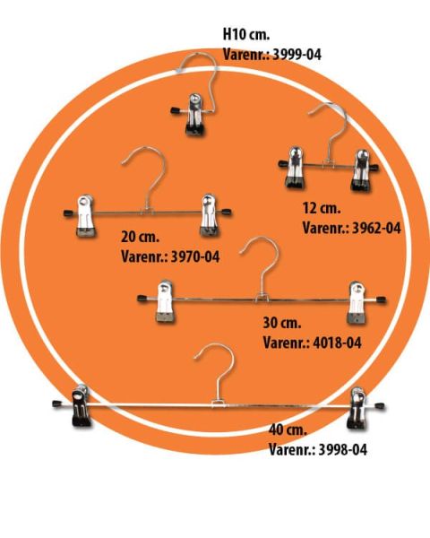 Støvleklemme (12 cm.) - 50 stk. Sort