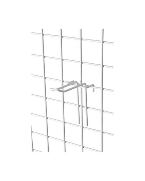 Varekrog, dobbelt - 30 cm. t/ gitter. Hvid