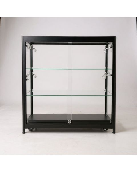 Vitrine H90 - sort - Pisa- lav