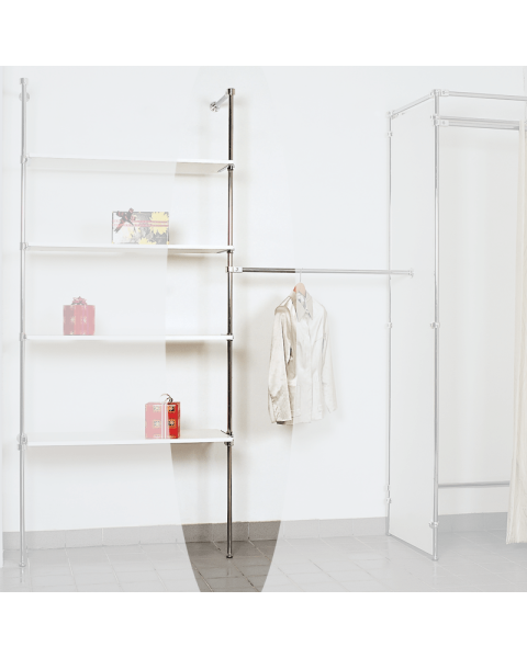 Retro, Ø25 rør, krom, L300 cm,